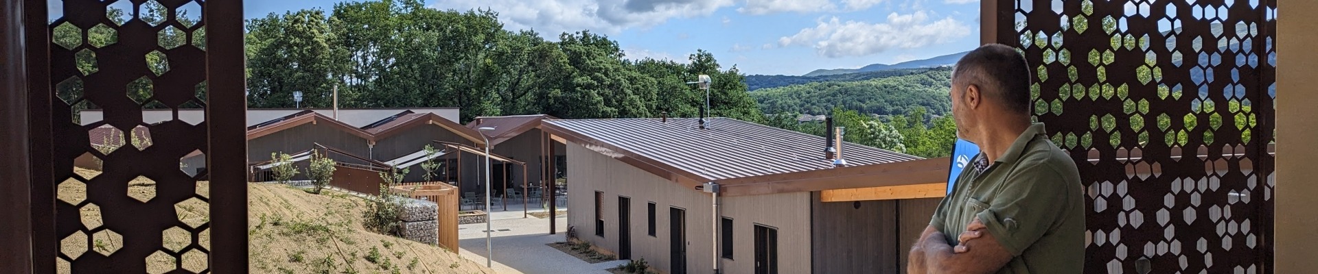 Vue extérieurs Espace Découvertes Ardèche