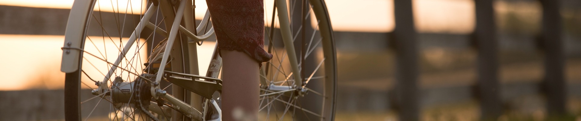 Balade à vélo campagne France