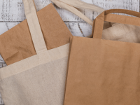 Photo background des sacs reutilisables 