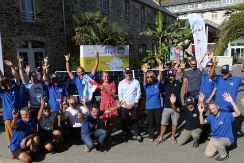 L'équipe de l'éthic étapes St Malo et du STT