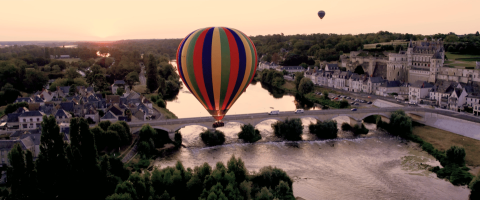Vue couche soleil Amboise