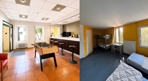 Centre YMCA Gard Pont d'Avignon - Chambre et salon
