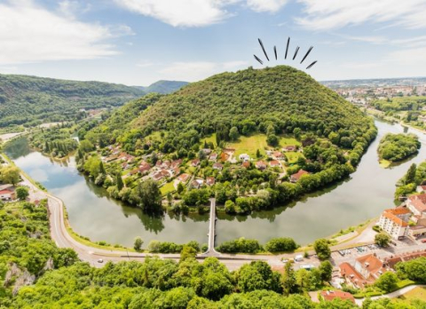 vue sur la citadelle de Besançon, à visiter lors de votre séjour à l'éthic étapes CIS de Besançon