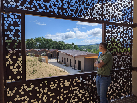 Vue extérieurs Espace Découvertes Ardèche