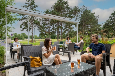 Terrasse Angers Lac de Maine