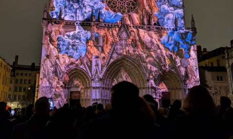 Fete de liumieres à Lyon 