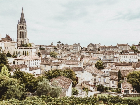 Photo du village de Saint Emilion 