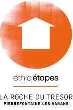 Logo éthic étapes La Roche du Trésor